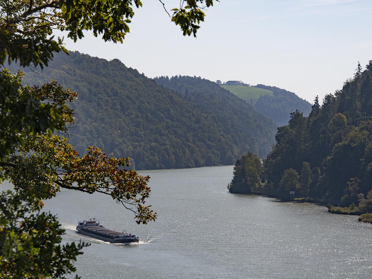 Donau flussabwärts